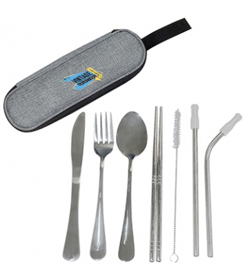Stainless Steel Cutlery Set In Pouch