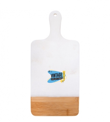 Marble And Bamboo Cutting Board