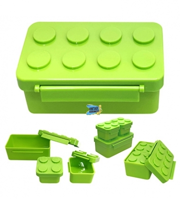 Building Blocks Stackable Lunch Containers