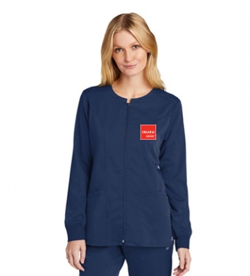 WonderWink® Women’s Premiere Flex™ Full-Zip Scrub Jacket