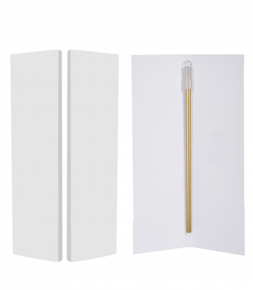 Zagabook With Park Avenue Stainless Steel Straw