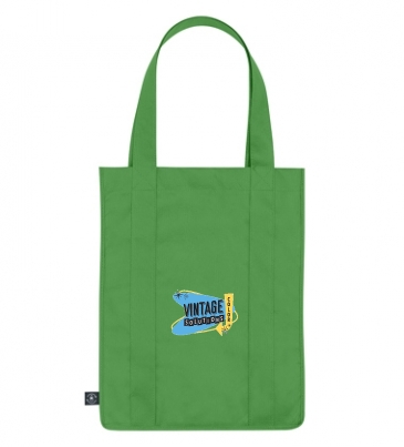 Non-Woven Shopper Tote Bag With 100% RPET Material