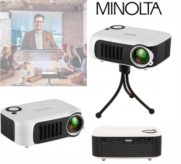 MINOLTA ®  Portable Mini Projector