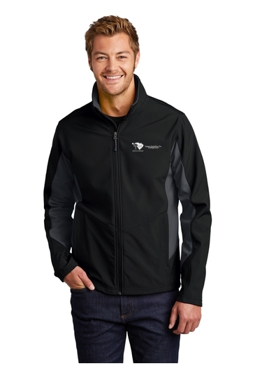 MEN'S SOFT SHELL COLORBLOCK JACKET