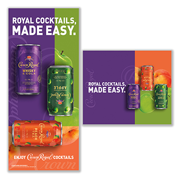 Sticker Graphic Set-Crown Royal