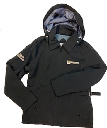 Ladies Black Full Zippered Jacket