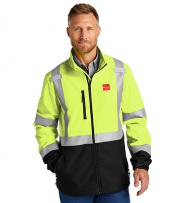 CornerStone® ANSI 107 Class 3 Soft Shell Jacket