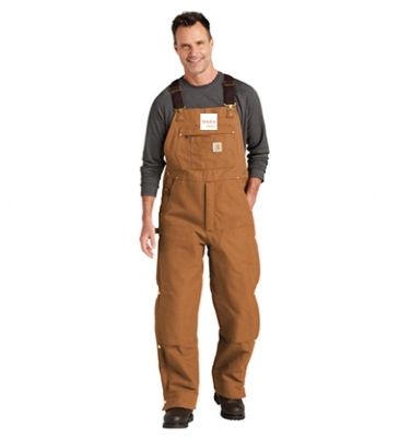 Carhartt® Tall Firm Duck Insulated Bib Overalls