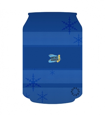 Custom PopThirst Can Holder Backer Card