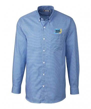 L/S Granna Stain Resistant Houndstooth