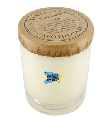 Seventh Avenue Apothecary Minted Lavender and Sage 11 oz Glass Ja