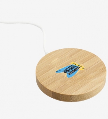 Bamboo MagClick™ Fast Wireless Charging Pad