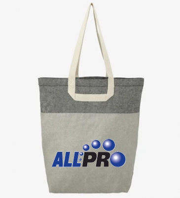 Recycled Cotton U-Handle Book Tote