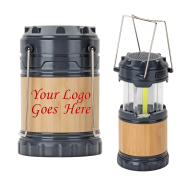 Bamboo Pop-Up Lantern With Speaker
