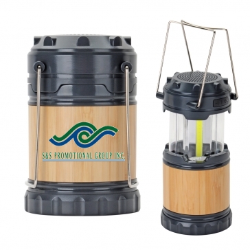 Bamboo Pop-Up Lantern With Speaker