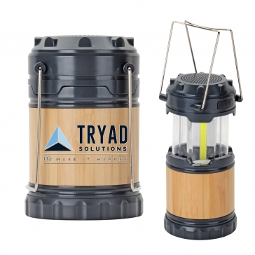 Bamboo Pop-Up Lantern With Speaker