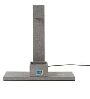 Truman Dual Wireless Charger and Headphone Stand