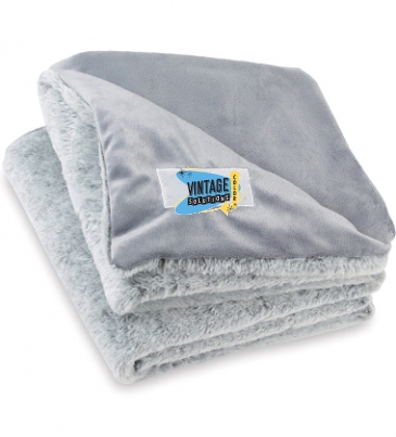 Luxe Faux Fur Throw Blanket