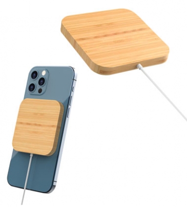 Mag Max Bamboo Magnetic Wireless Charger