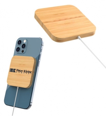 Mag Max Bamboo Magnetic Wireless Charger