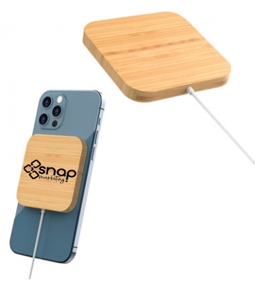 Mag Max Bamboo Magnetic Wireless Charger