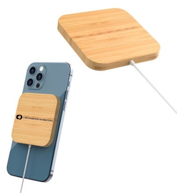 Mag Max Bamboo Magnetic Wireless Charger