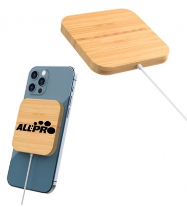 Mag Max Bamboo Magnetic Wireless Charger