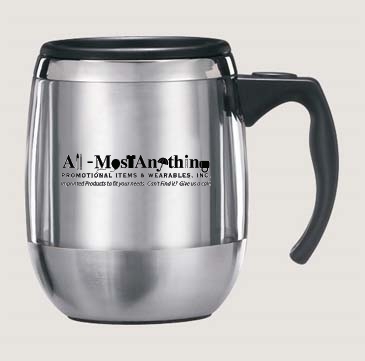 14 oz. VisionSteel Office Mug with Lid