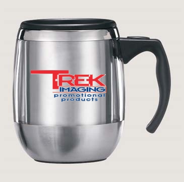 14 oz. VisionSteel Office Mug with Lid