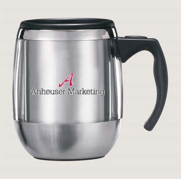 14 oz. VisionSteel Office Mug with Lid