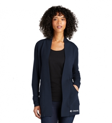 Port Authority® Ladies Microterry Cardigan