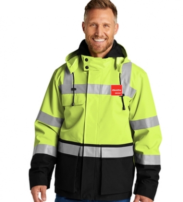 CornerStone® ANSI 107 Class 3 Waterproof Ripstop 3-in-1 Parka
