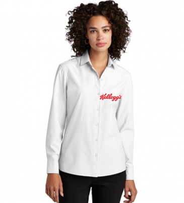 MERCER+METTLE™ Women’s Long Sleeve Stretch Woven Shirt