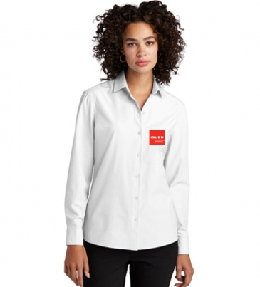 MERCER+METTLE™ Women’s Long Sleeve Stretch Woven Shirt