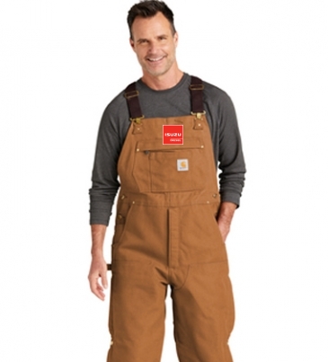 Carhartt® Short Firm Duck Insulated Bib Overalls