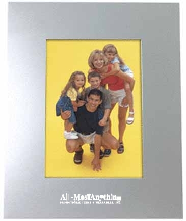 5 x 7 Matte Brushed Silver Frame