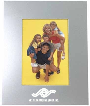 5 x 7 Matte Brushed Silver Frame