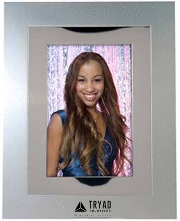 Brushed Mirror Frame