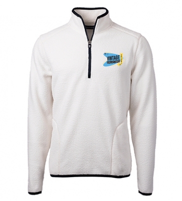 Cascade Eco Sherpa Fleece Mens Quarter Zip Jacket