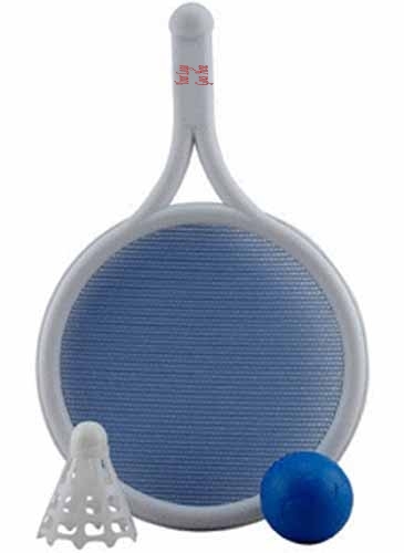 Mesh Paddle, Ball & Birdie Game