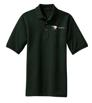 Port Authority® Heavyweight Cotton Pique Polo with Pocket