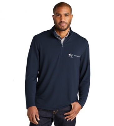 Port Authority® Microterry 1/4-Zip Pullover