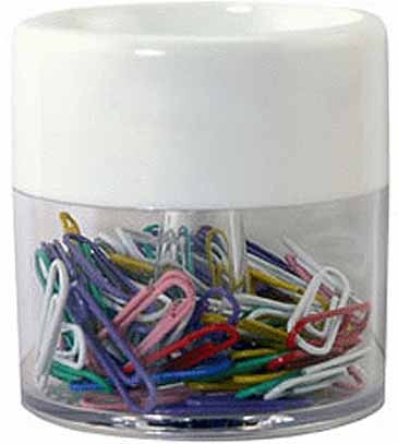 Round Paper Clip Dispenser