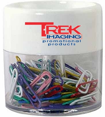 Round Paper Clip Dispenser