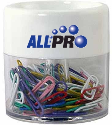 Round Paper Clip Dispenser