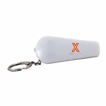 Light Up Whistle Keytag