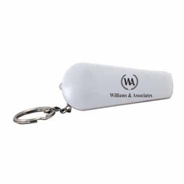 Light Up Whistle Keytag