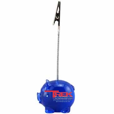 Pig-Shaped Note Holder