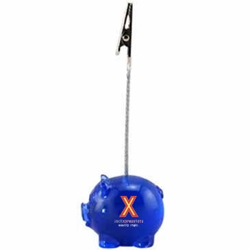 Pig-Shaped Note Holder