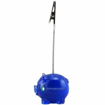 Pig-Shaped Note Holder